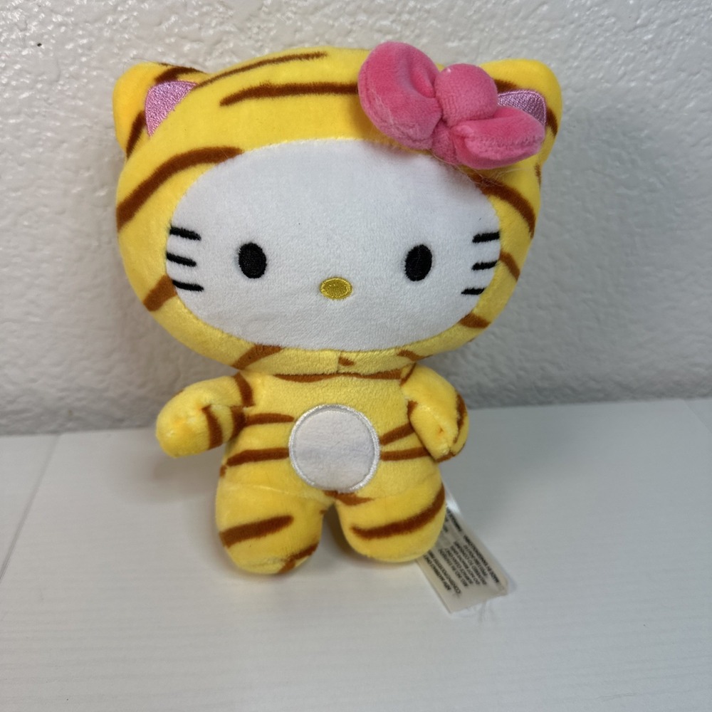 6 Inch HELLO KITTY Tiger Disguise Plush